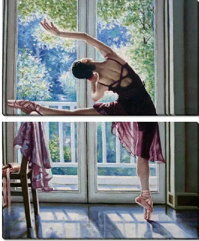 Модульная картина Танцовщица (Dancer)