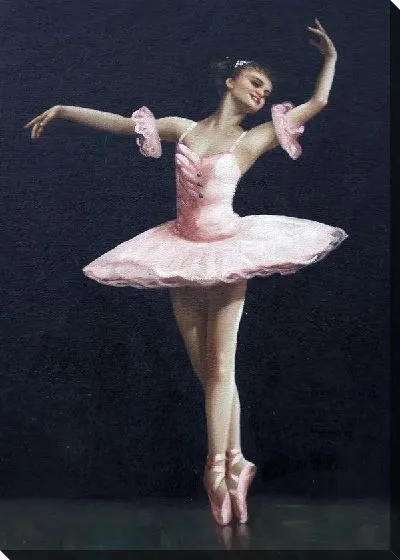 Картина маслом Балерина (Ballet dancer)