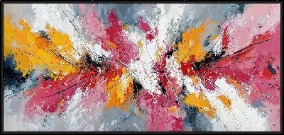 Картина Яркие краски и абстрактные формы