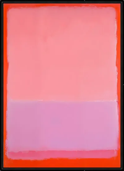 Картина Розовая абстракция