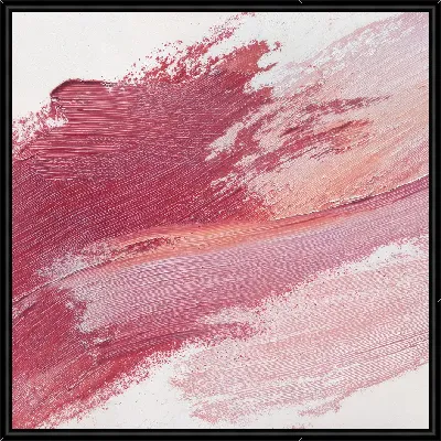 Картина Разные оттенки розового на белом фоне в художественной работе