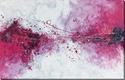 Постер Композиция с розовыми и белыми оттенками