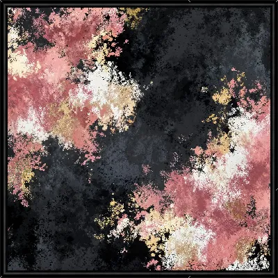 Картина Абстракция с яркими цветами и текстурами №27