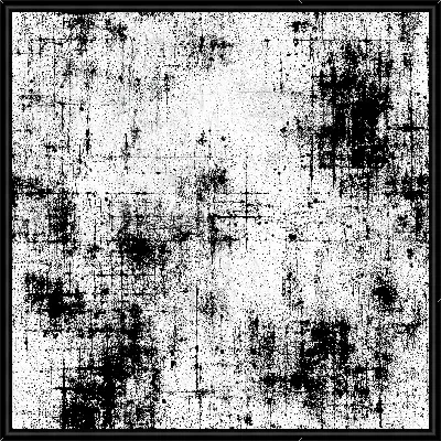 Картина Абстракция черно-белая №24