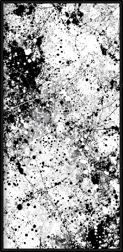 Картина Абстракция черно-белая №44