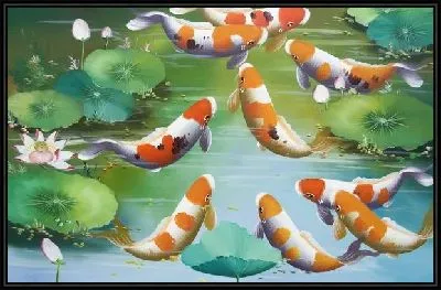 Японские рыбки (Japanese fish)