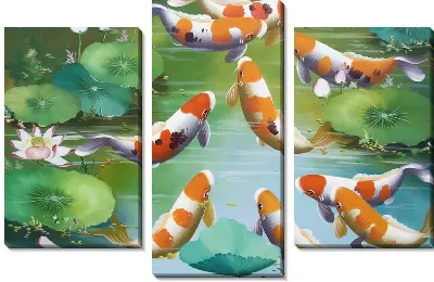 Японские рыбки (Japanese fish)