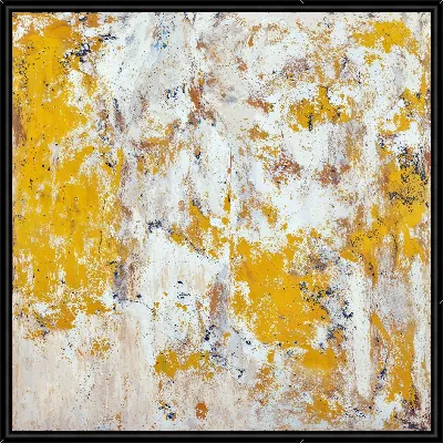 Картина Желтая абстракция №5