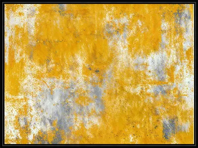 Картина Желтая абстракция №6