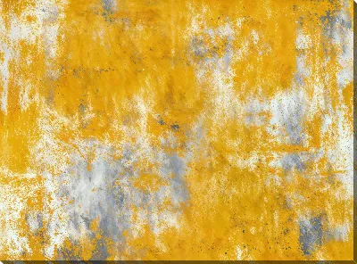 Постер Желтая абстракция №6