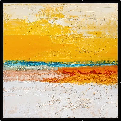 Картина Желтая абстракция №13