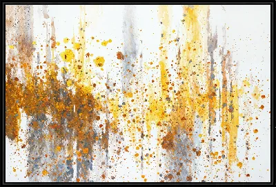 Картина Желтая абстракция №23