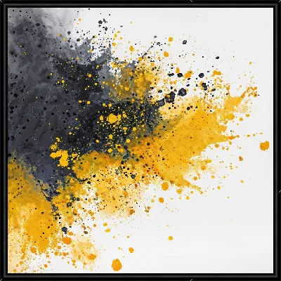 Картина Желтая абстракция №26
