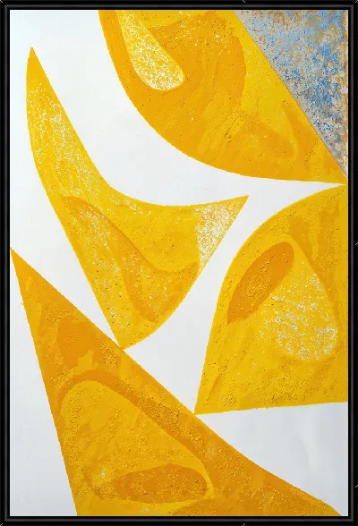 Картина Желтая абстракция №52