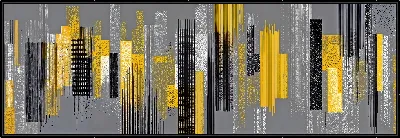 Картина Желто-серая абстракция №57