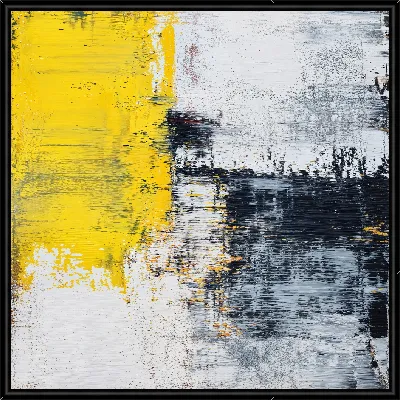 Картина Желто-серая №72