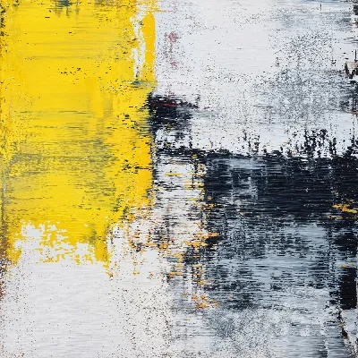 Плакат Желто-серая №72