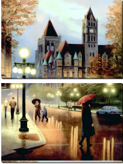 Картина Ночь (Night)