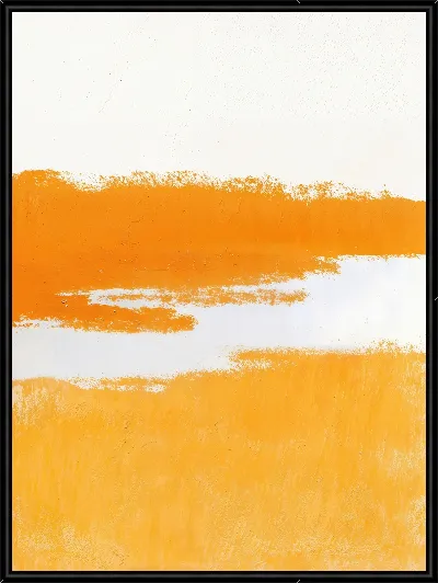 Картина Желтая абстракция №101