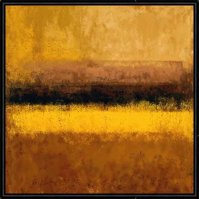 Желтая абстракция №125