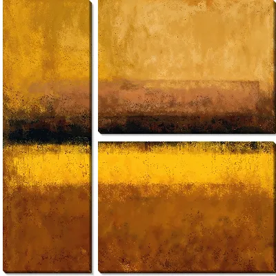 Желтая абстракция №125