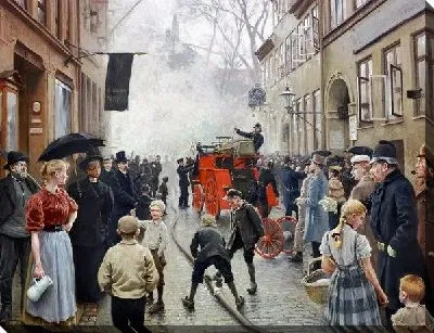 Картина маслом Городской пейзаж (Urban landscape) №7