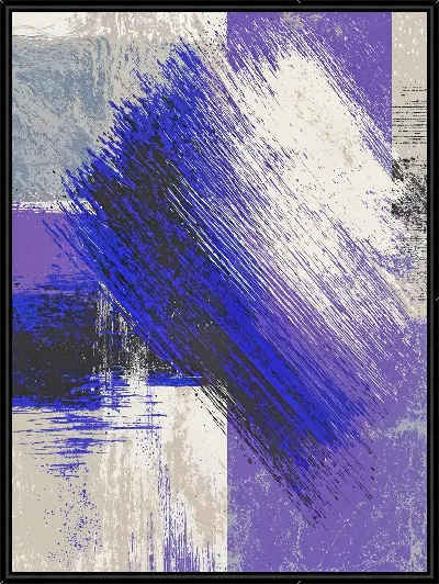 Картина Фиолетовая абстракция №1