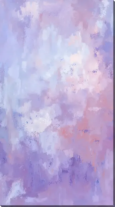 Картина маслом Фиолетовая абстракция №3