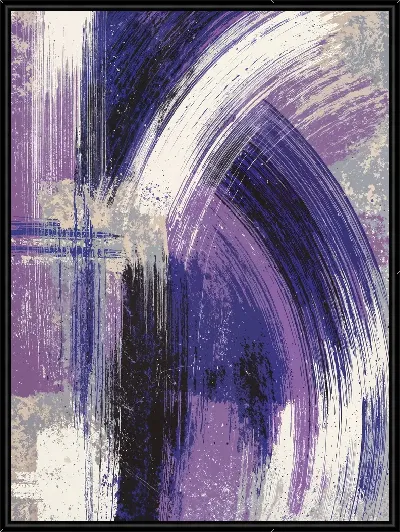 Картина Фиолетовая абстракция №4