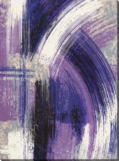 Картина маслом Фиолетовая абстракция №4