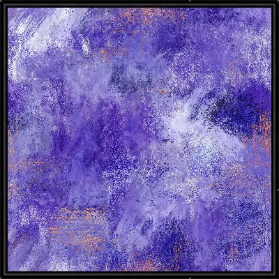 Картина Фиолетовая абстракция №6