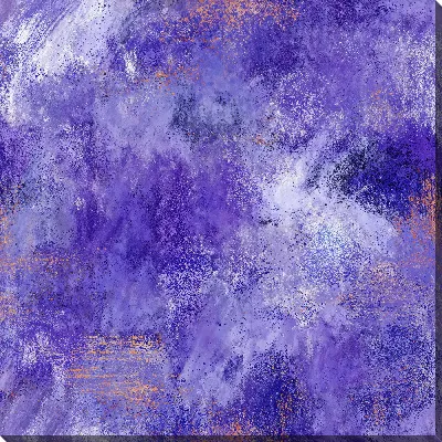 Постер Фиолетовая абстракция №6