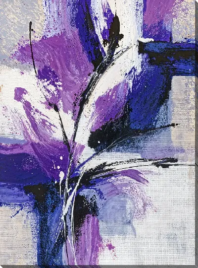 Постер Фиолетовая абстракция №8