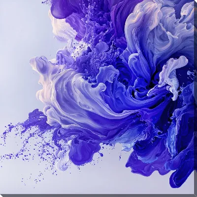 Постер Фиолетовая абстракция №10