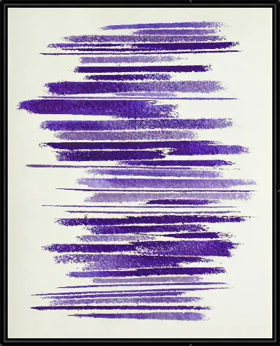 Картина Фиолетовая абстракция №12