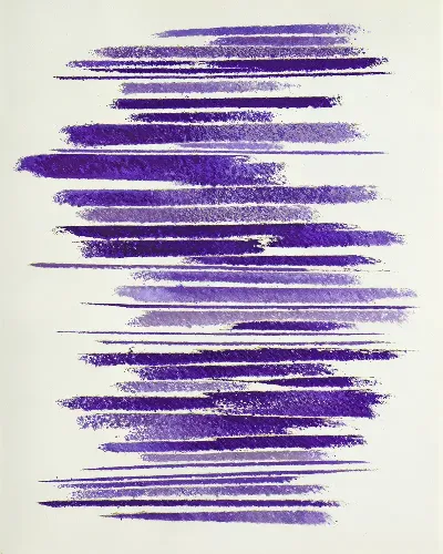 Плакат Фиолетовая абстракция №12