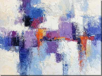 Постер Фиолетовая абстракция №17