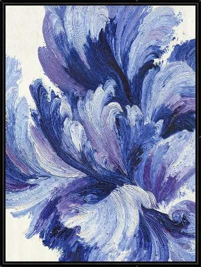 Картина Фиолетовая абстракция №23