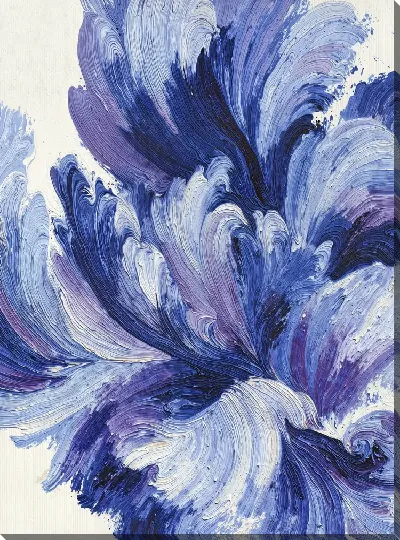 Картина маслом Фиолетовая абстракция №23