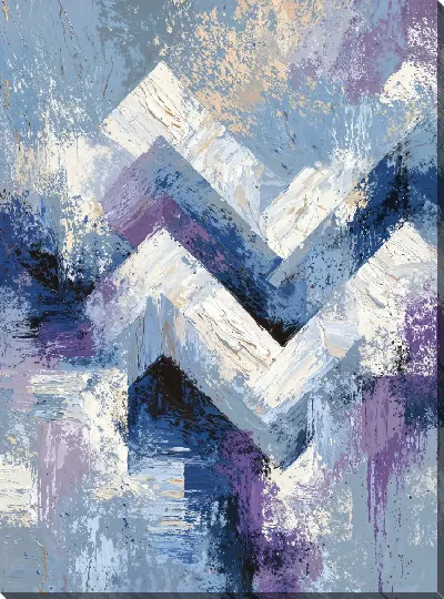 Постер Фиолетовая абстракция №24