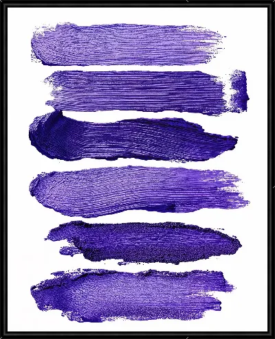 Картина Фиолетовая абстракция №27