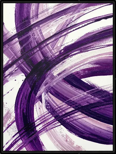 Картина Фиолетовая абстракция №29