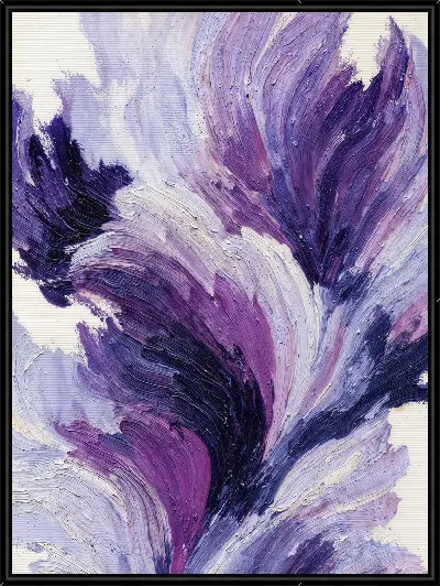 Картина Фиолетовая абстракция №30