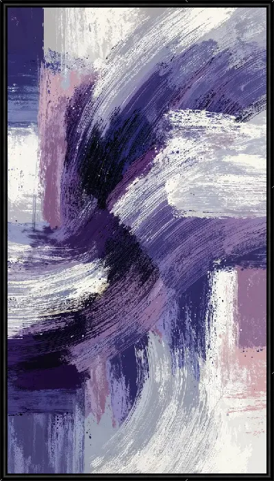 Картина Фиолетовая абстракция №31