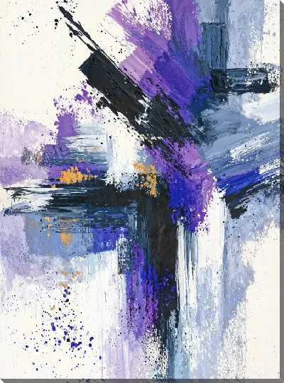 Постер Фиолетовая абстракция №33