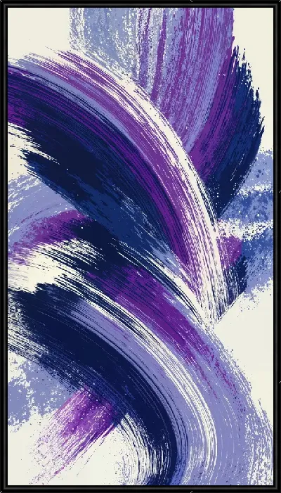 Картина Фиолетовая абстракция №34