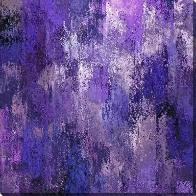 Постер Фиолетовая абстракция №36