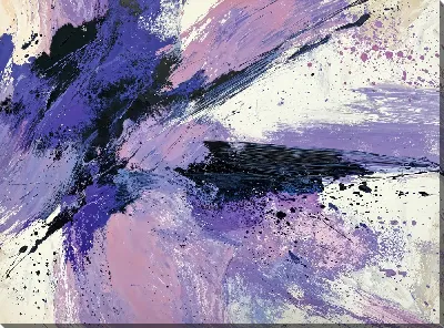 Постер Фиолетовая абстракция №37