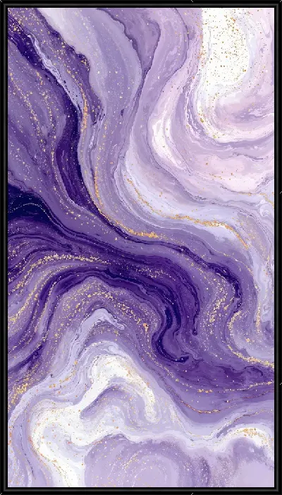 Картина Фиолетовая абстракция №39