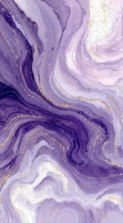 Плакат Фиолетовая абстракция №39